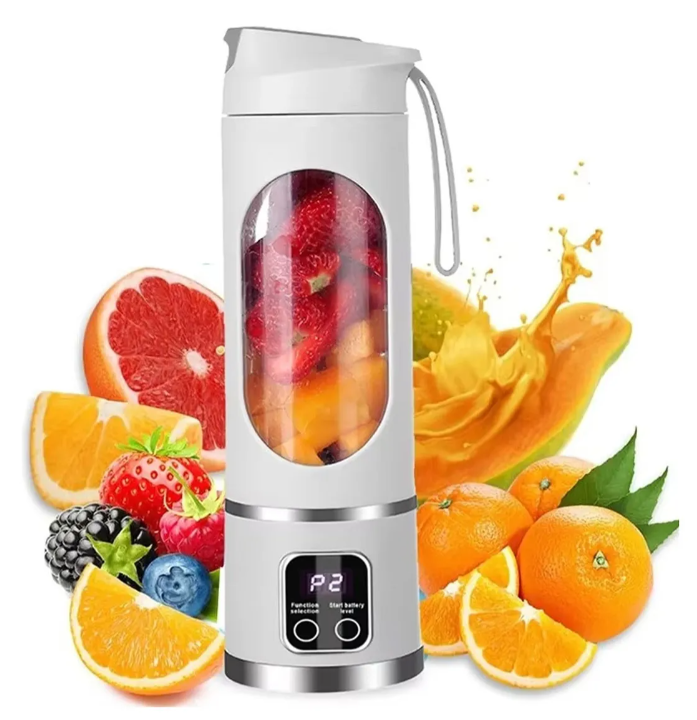 Licuadora Portatil Digital Inalambrica 450 ml