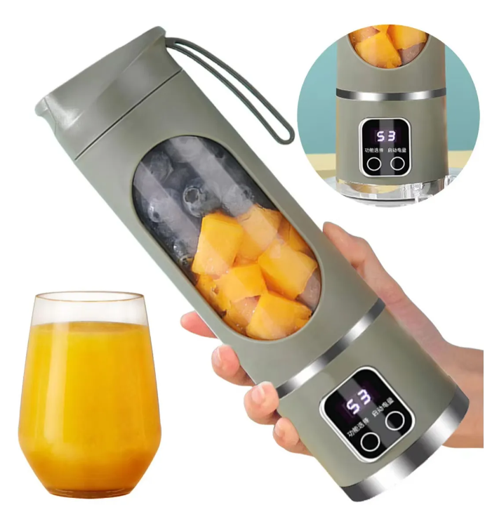 Licuadora Portatil Digital Inalambrica 450 ml