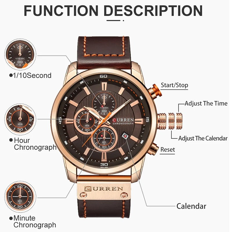 CURREN Executive Pro™ – Precisión y elegancia en cada decisión
